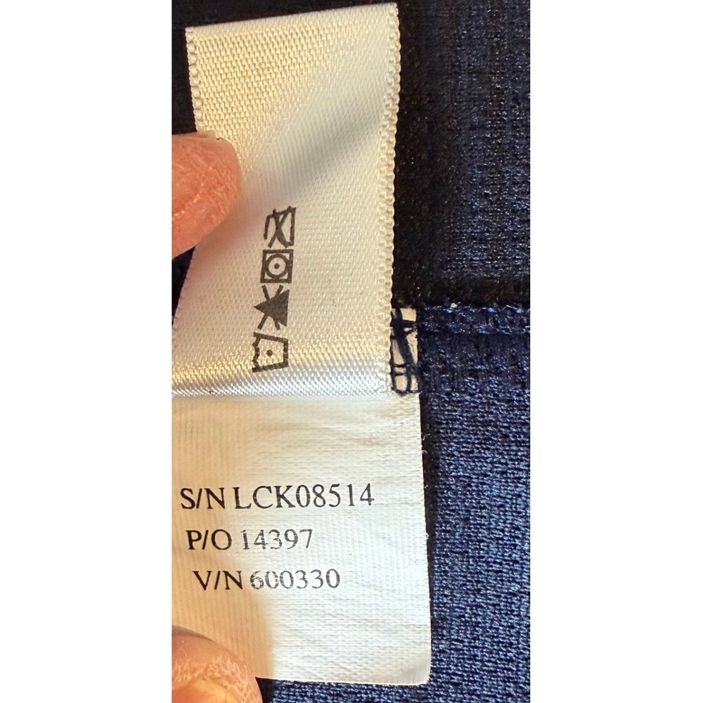 Athleisure‎ Super Bowl XLVI Jacket M Navy Blue CB DryTec LCK08514 - Picture 9 of 12